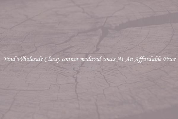 Find Wholesale Classy connor mcdavid coats At An Affordable Price