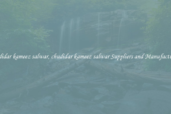 chudidar kameez salwar, chudidar kameez salwar Suppliers and Manufacturers