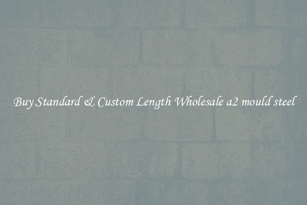 Buy Standard & Custom Length Wholesale a2 mould steel
