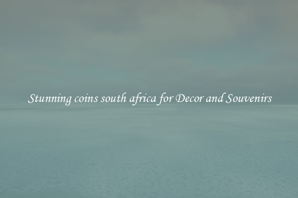 Stunning coins south africa for Decor and Souvenirs