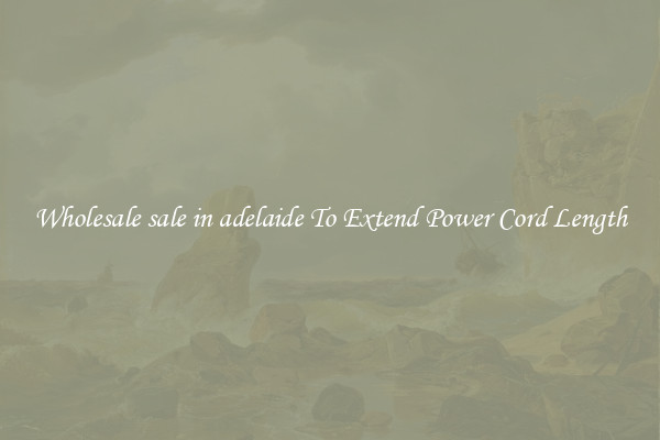 Wholesale sale in adelaide To Extend Power Cord Length