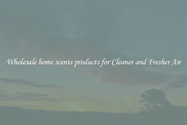 Wholesale home scents products for Cleaner and Fresher Air