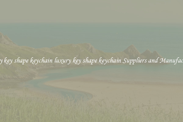 luxury key shape keychain luxury key shape keychain Suppliers and Manufacturers
